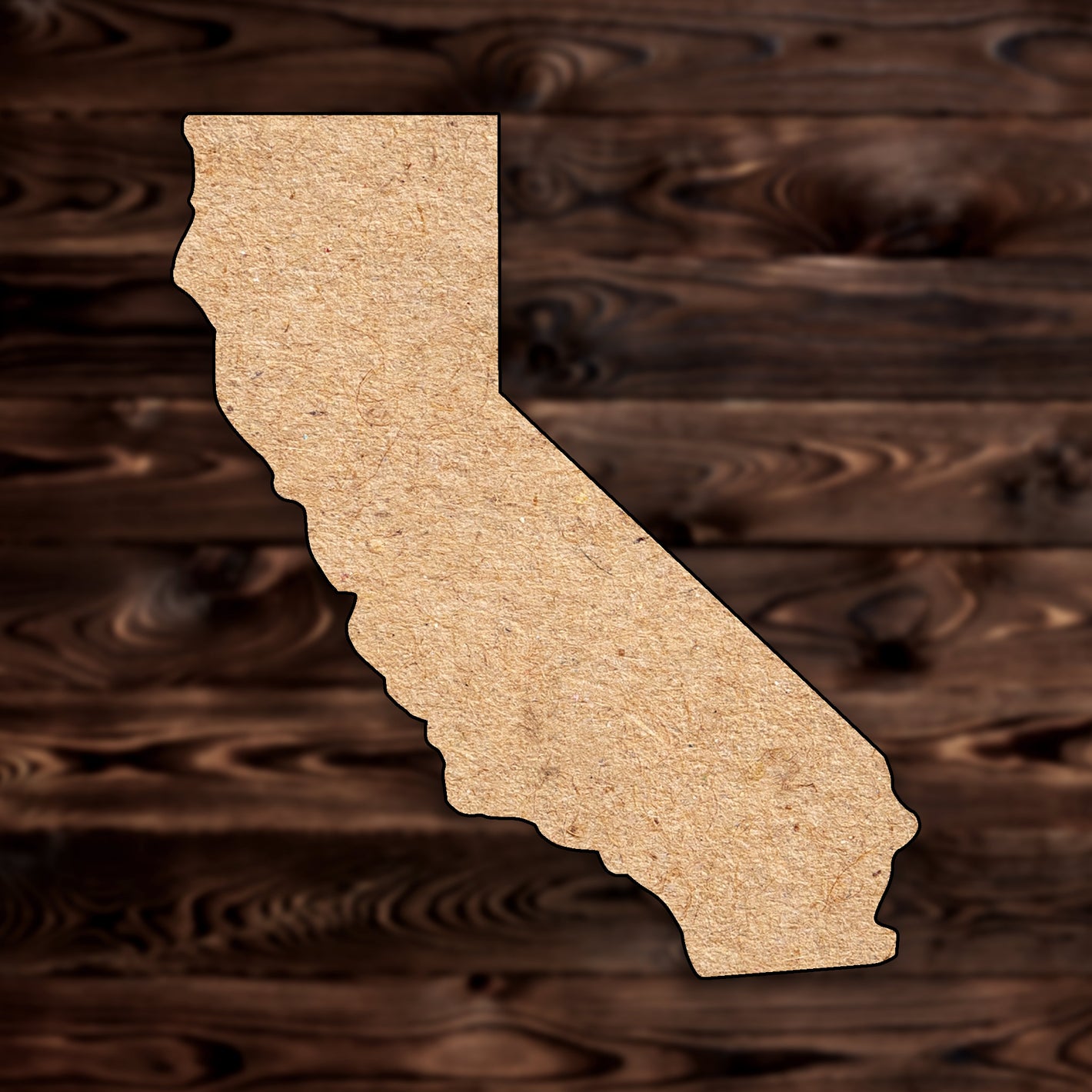 California State MDF Cutout