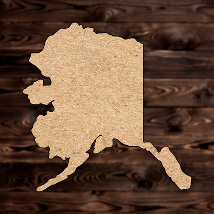 Alaska State MDF Cutout