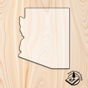 arkansas state acrylic craft cutout