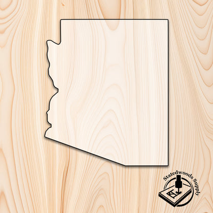 arkansas state acrylic craft cutout