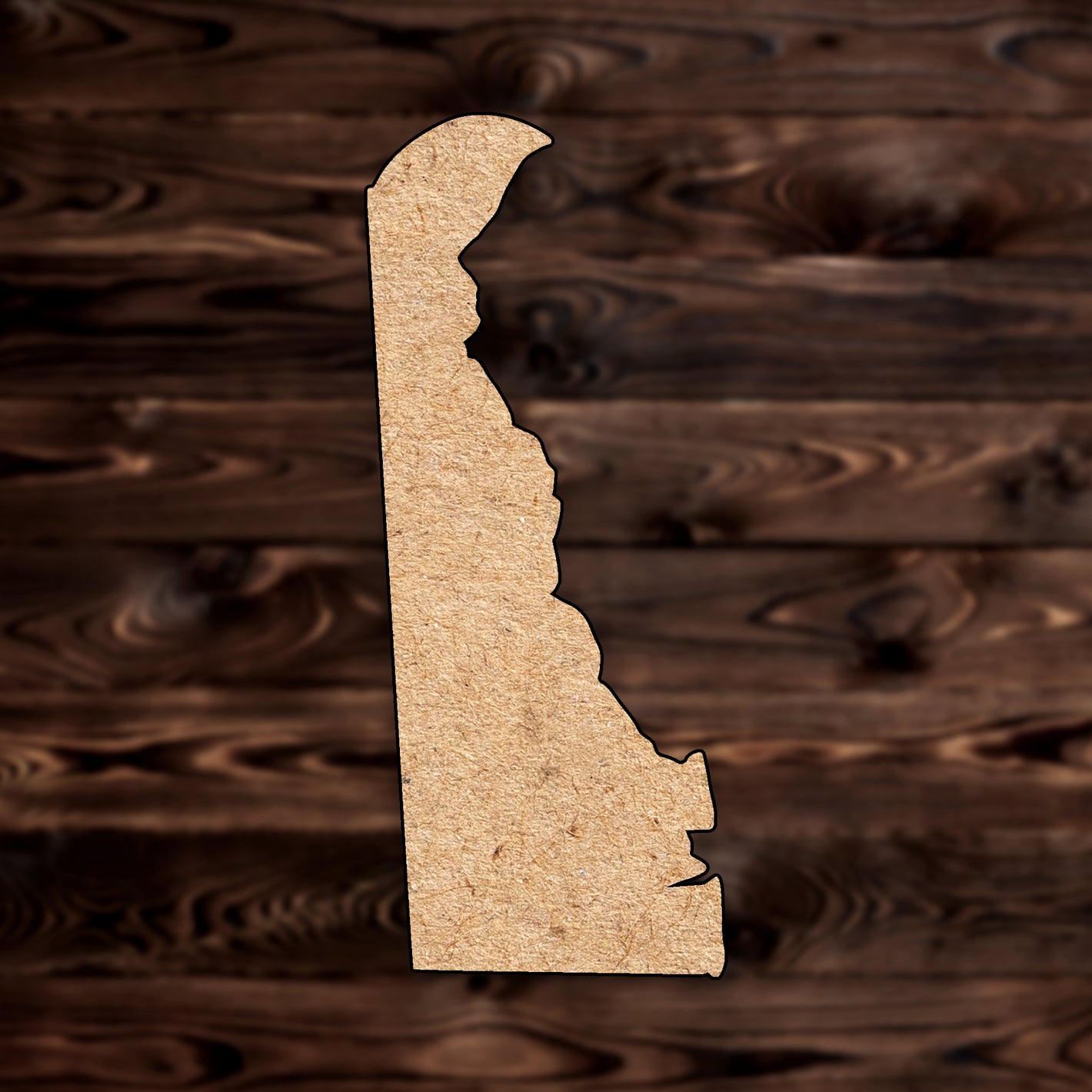 Delaware State MDF Cutout