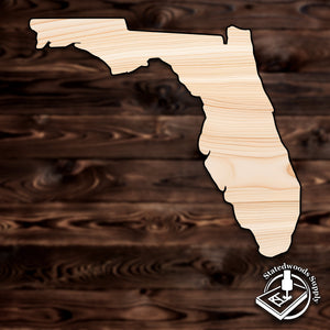 Florida State Plywood Craft Shape