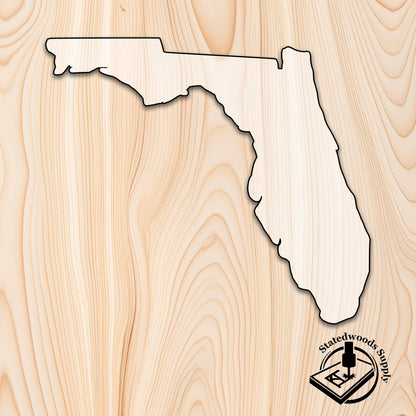 florida state acrylic craft cutout