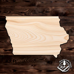 iowa state craft cutout wood