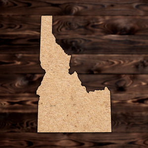 Idaho State MDF Cutout