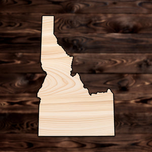 Idaho State Plywood Craft Shape