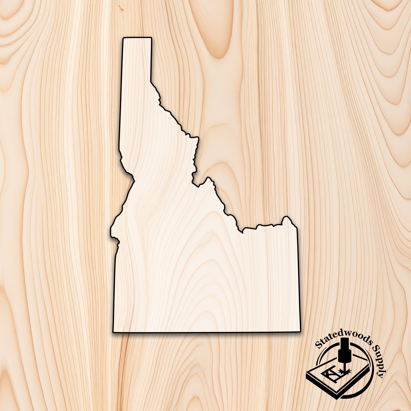 idaho state craft acrylic cutout