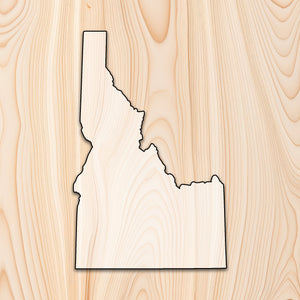 Idaho State Acrylic Craft Cutout
