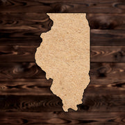 Illinois State MDF Cutout