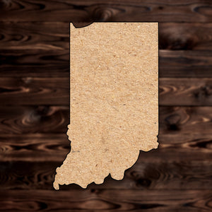 Indiana State MDF Cutout