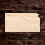 Kansas State Plywood Craft Shape