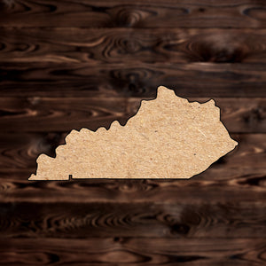 Kentucky State MDF Cutout