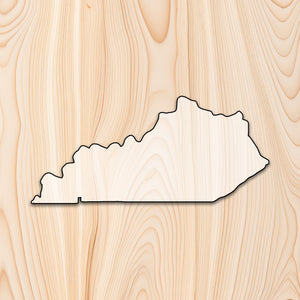 Kentucky State Acrylic Craft Cutout