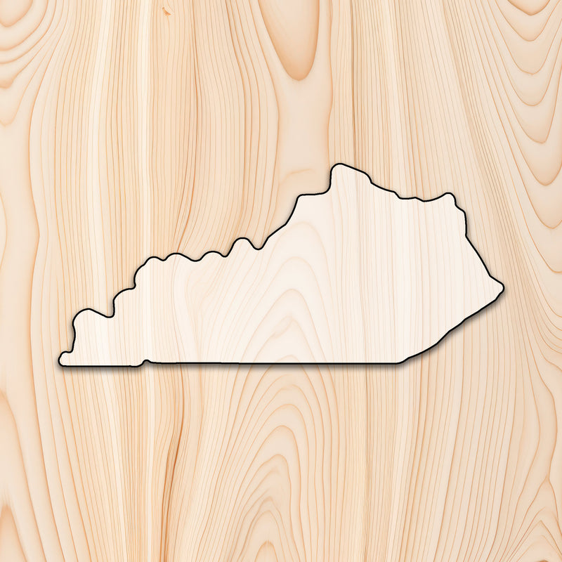 Kentucky Cutting Board or Charcuterie Board Acrylic Router Template