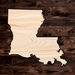 Louisiana State Plywood Craft Shape