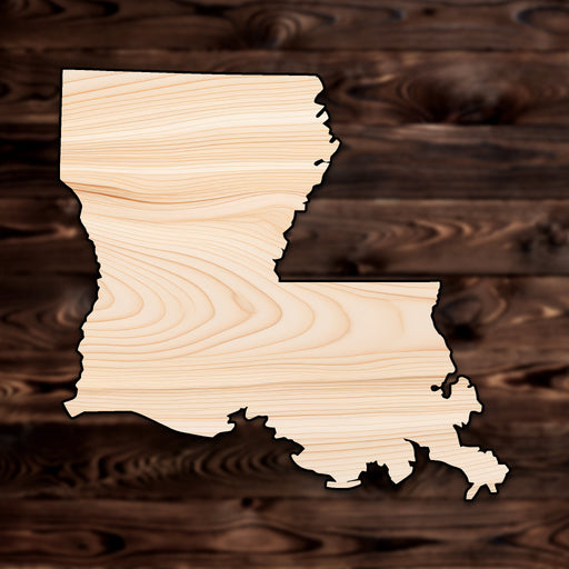 Louisiana State Plywood Craft Shape