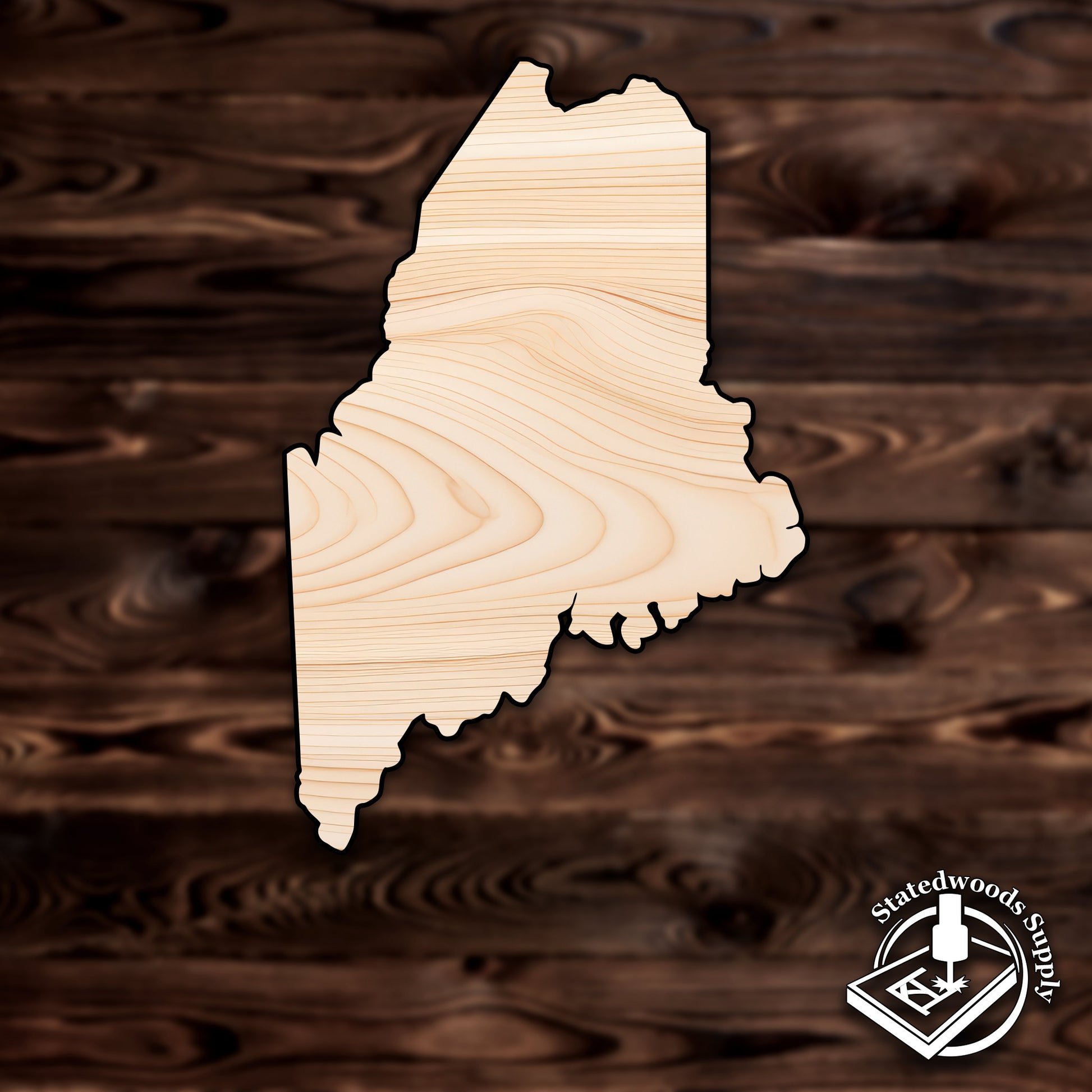 main state craft cutout wood