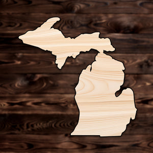Michigan State Plywood Craft Shape