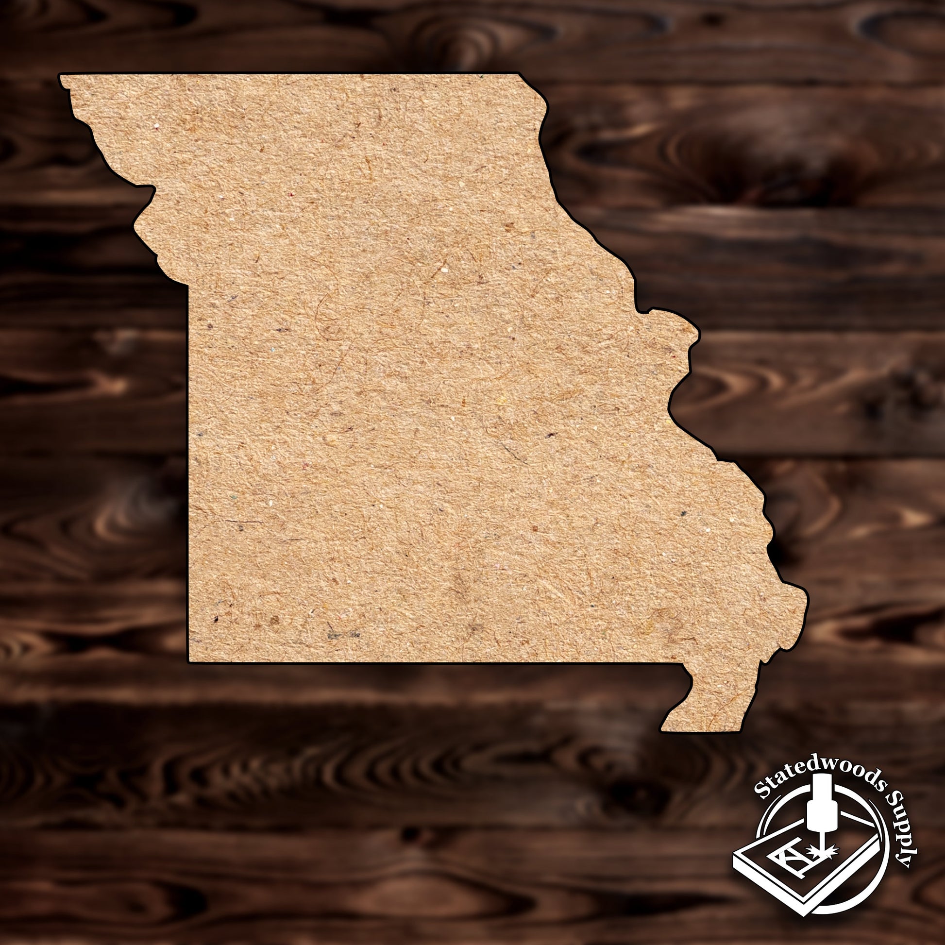 missouri craft cutout MDF wood