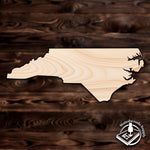 north carolina state craft cutout wood