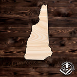 new hampshire state craft cutout wood