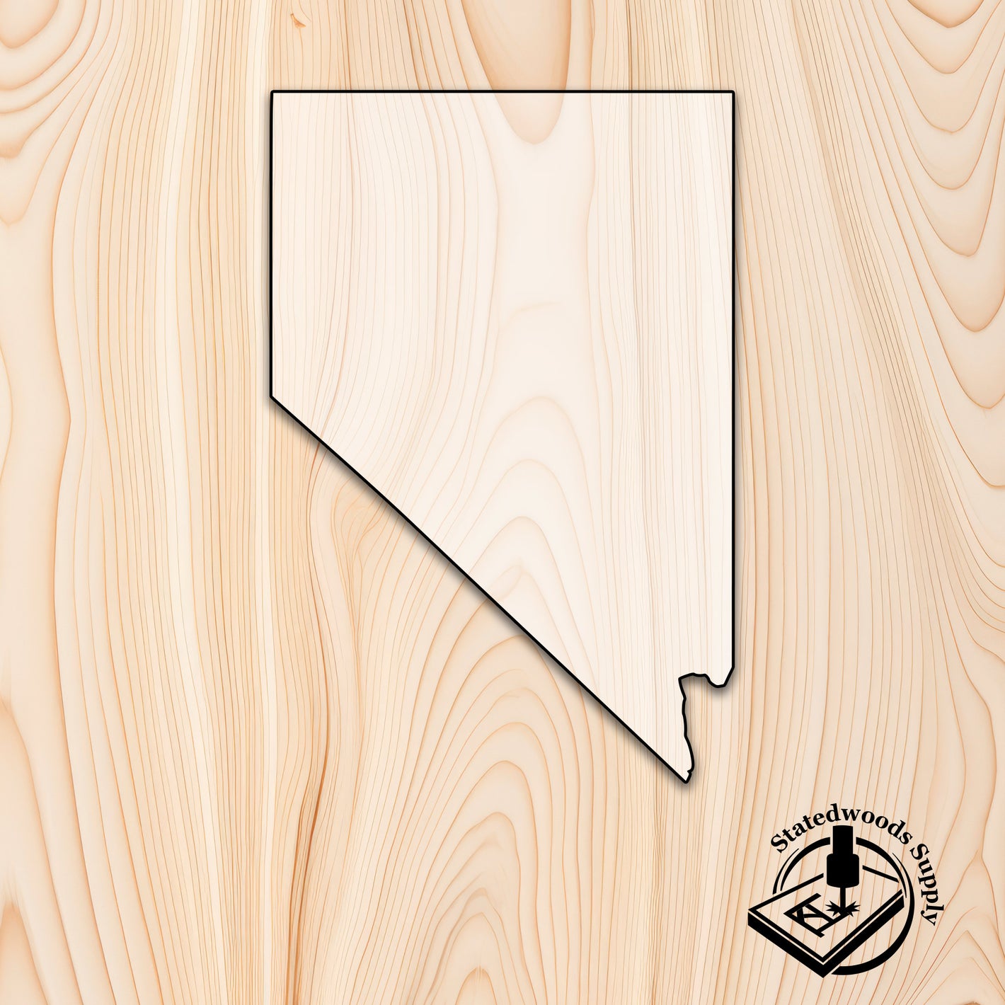 nevada state acrylic craft cutout