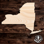 new york state craft cutout wood