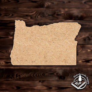 oregon state MDF wood craft cutout