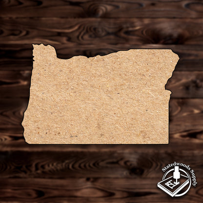 oregon state MDF wood craft cutout