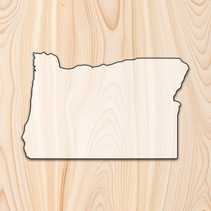 Oregon State Acrylic Craft Cutout