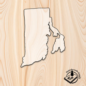 rhode island state acrylic craft