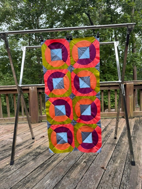 Chromatic Pulse Quilt Templates by Maureen Garner