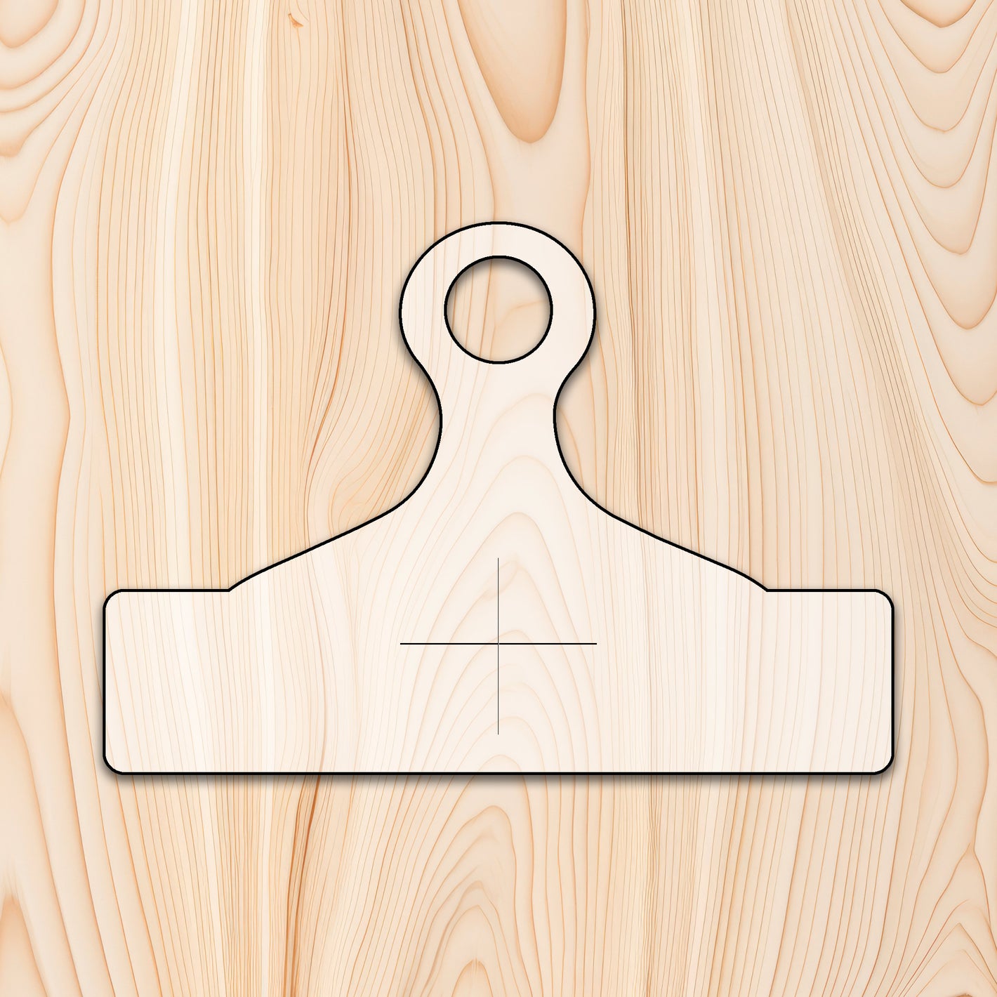 Utility Loop Cutting Board or Charcuterie Board Handle Router Template - Our handle templates allow you to add any style handle detail to any size board. Great for woodworking, perfect for shaping custom sized cutting boards, charcuterie boards, trays  and custom projects.