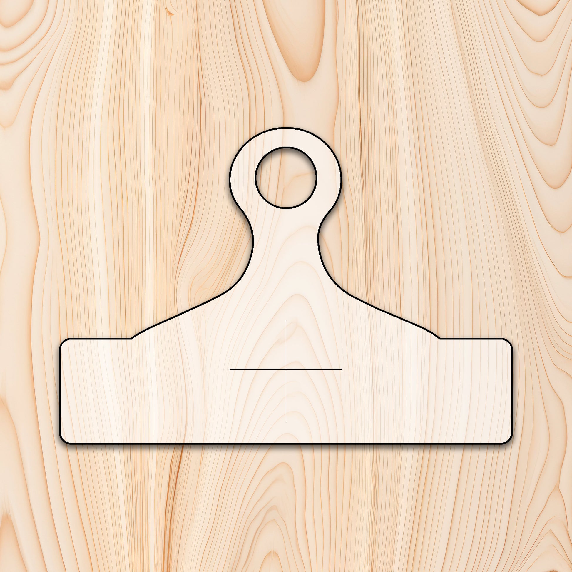 Utility Loop Cutting Board or Charcuterie Board Handle Router Template - Our handle templates allow you to add any style handle detail to any size board. Great for woodworking, perfect for shaping custom sized cutting boards, charcuterie boards, trays  and custom projects.