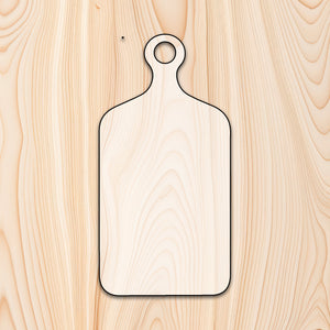 Utility Loop Cutting Board or Charcuterie Board Router Template for woodworking, perfect for shaping custom sized cutting boards, charcuterie boards, and custom projects.