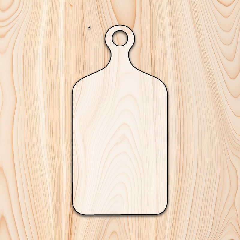 Utility Loop Cutting Board or Charcuterie Board Acrylic Router Template