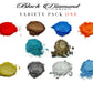 VARIETY PACK 1 (10 COLORS) powder pigment packs Black Diamond Pigments®