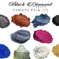 VARIETY PACK 6 (10 COLORS) powder pigment variety packs Black Diamond Pigments®