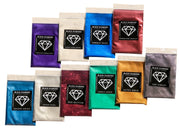 VARIETY PACK 7 (10 COLORS) powder pigment packs Black Diamond Pigments®