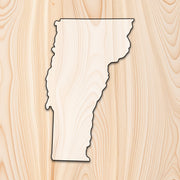 Vermont State Acrylic Craft Cutout