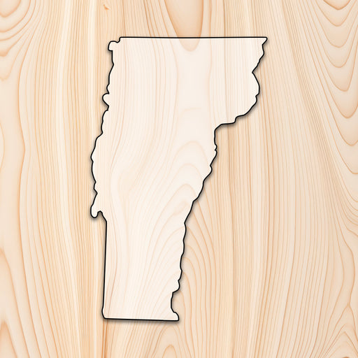 Vermont State Acrylic Craft Cutout