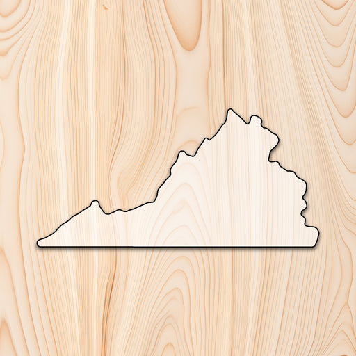 Virginia Cutting Board or Charcuterie Board Acrylic Router Template

Create bold, eye-catching Virginia-shaped cutting boards and charcuterie boards with precision and repeatability using our Virginia Acrylic Router Template. Whether you're making products to sell or crafting custom gifts, this template gives you the control and consistency needed for professional results.