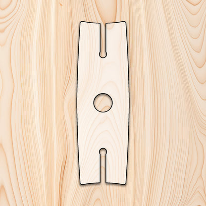 Board & Bottle Wine Glass Caddy Router Template