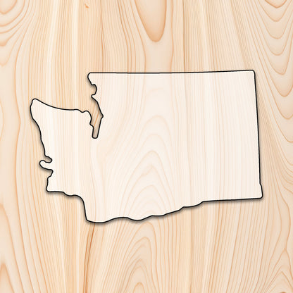 Washington Cutting Board or Charcuterie Board Acrylic Router Template

Create bold, eye-catching Washington-shaped cutting boards and charcuterie boards with precision and repeatability using our Washington Acrylic Router Template. Whether you're making products to sell or crafting custom gifts, this template gives you the control and consistency needed for professional results.
