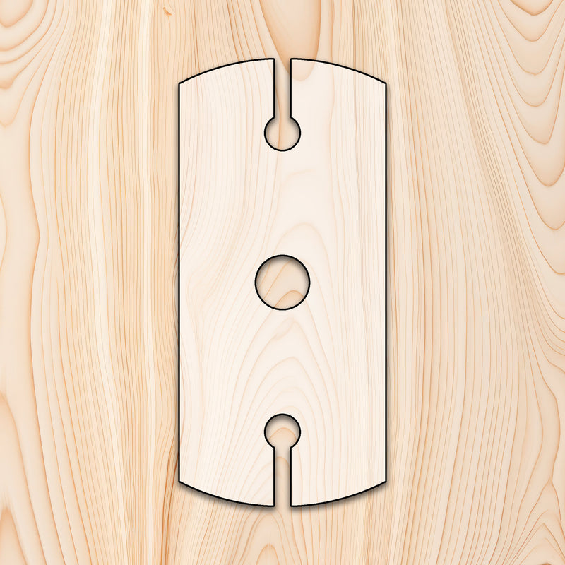 Wine Glass Caddy Acrylic Router Template