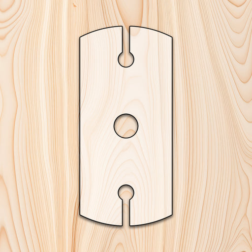Wine Glass Caddy Acrylic Router Template
