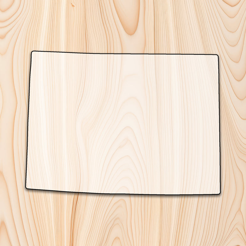 Wyoming Cutting Board or Charcuterie Board Acrylic Router Template

Create bold, eye-catching Wyoming-shaped cutting boards and charcuterie boards with precision and repeatability using our Wyoming Acrylic Router Template. Whether you're making products to sell or crafting custom gifts, this template gives you the control and consistency needed for professional results.
