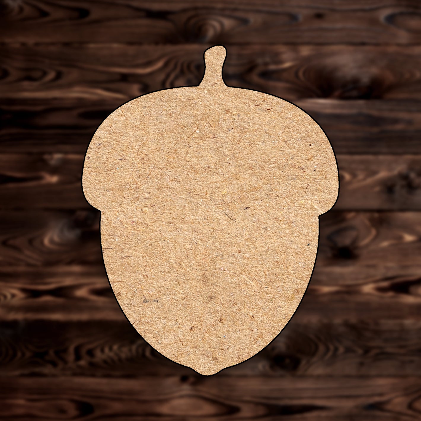 Acorn MDF Craft Cutout