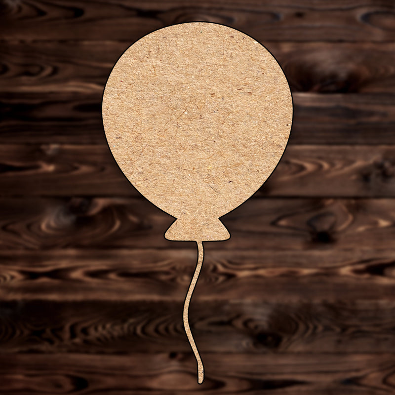 Balloon MDF Craft Cutout