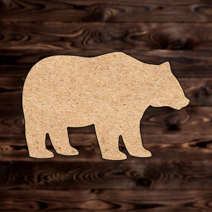 Bear Animal Craft MDF Shape